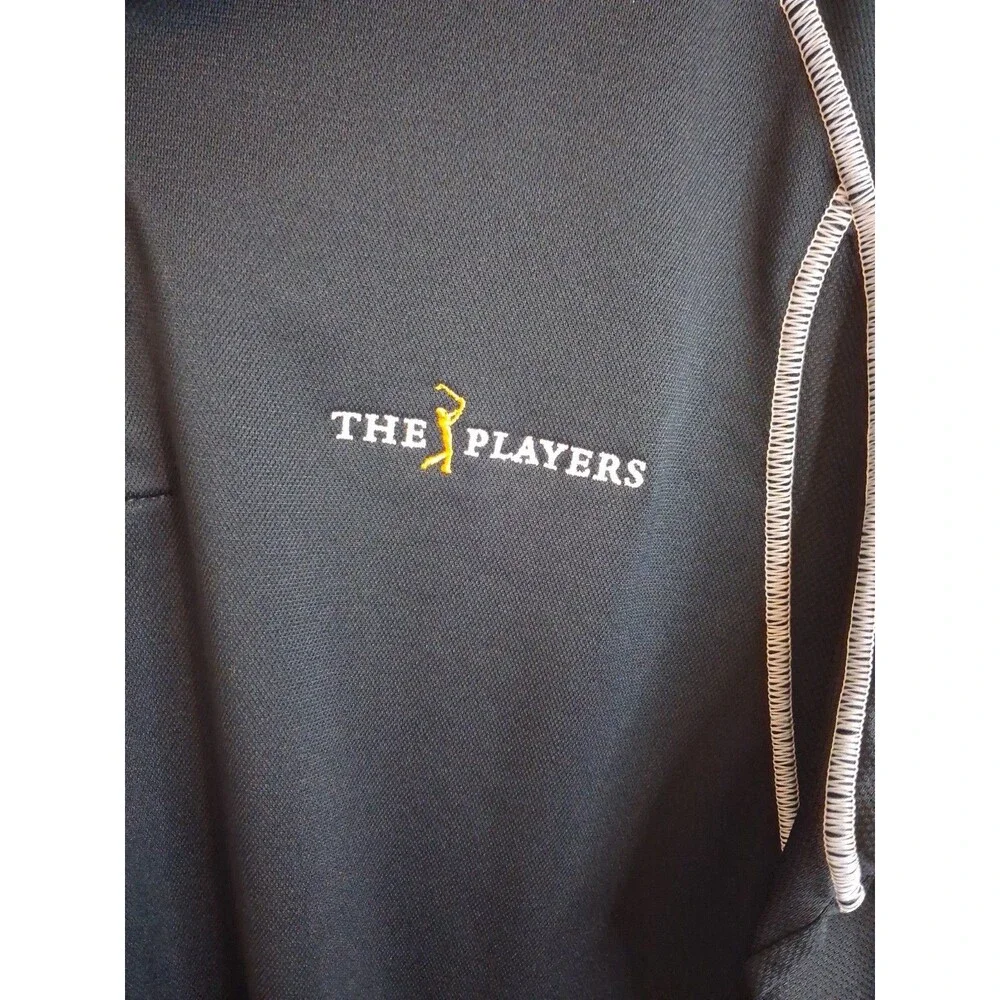 Nike Golf Dri-Fit Polo Mens Large Black PGA Sawgrass 